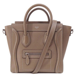 Celine Luggage Nano 2-Way Handbag, Calfskin, Women's CELINE